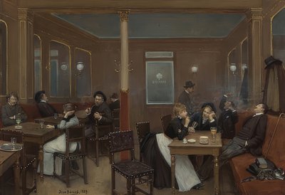 Studentenkneipe von Jean Beraud