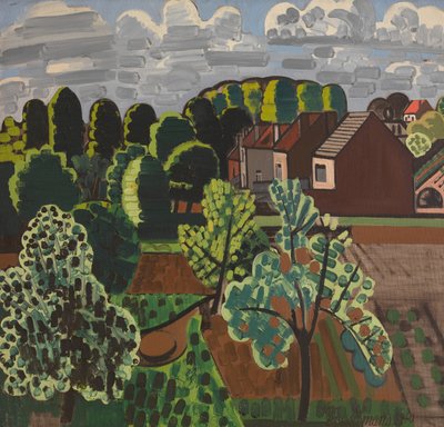 Sonnige Brabanter Landschaft von Jean Brusselmans