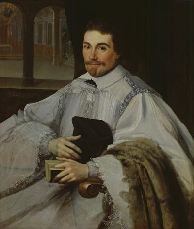 Porträt eines Kanonikers, 1623 von Jean Chalette