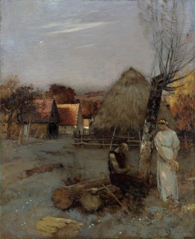Theokrit, 1885-90 von Jean Charles Cazin