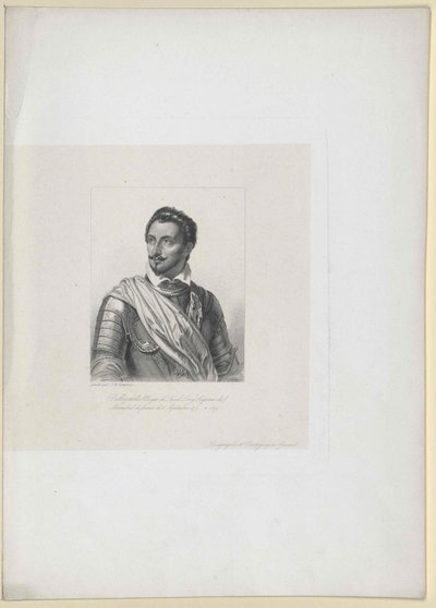Roger Bellegarde (Druck) von Jean Charles Langlois