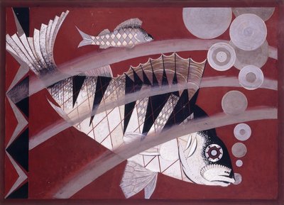 Fisch, ca. 1925 von Jean Dunand