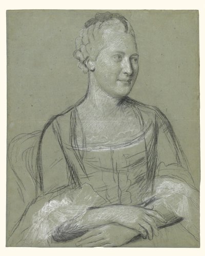 Porträt einer Frau von Jean Étienne Liotard