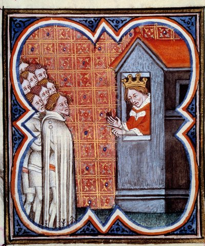 Karl II., der böse König von Navarra von Jean Fouquet