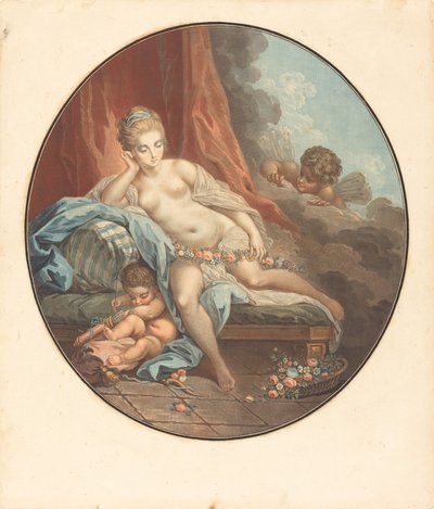 Venus in Reflexion von Jean Francois Janinet