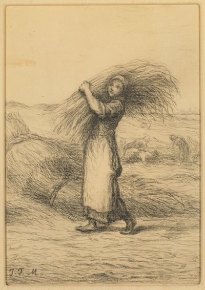 Ernteszene von Jean Francois Millet
