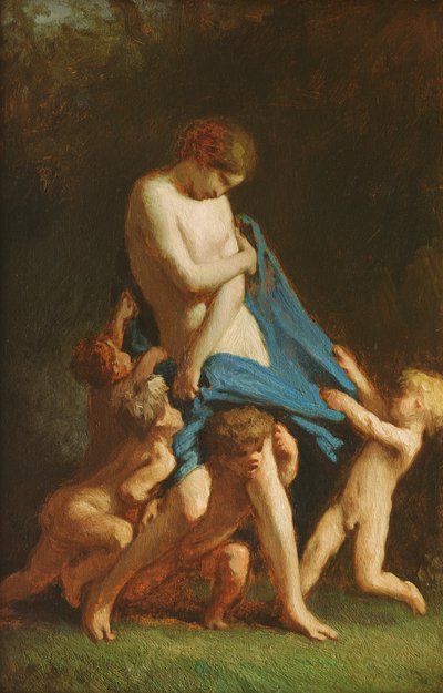 Liebe triumphiert, ca. 1847-48 von Jean Francois Millet