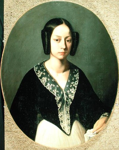 Madame Lefranc, ca. 1841-42 von Jean Francois Millet