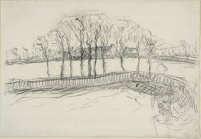 Weide in der Normandie von Jean Francois Millet