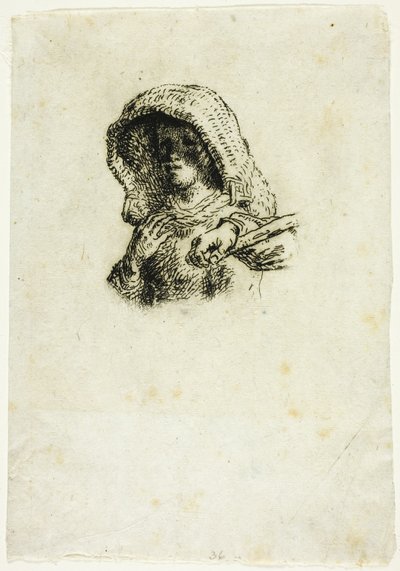 Bauern auf dem Weg zur Arbeit von Jean Francois Millet