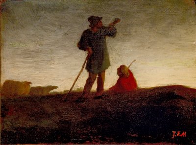 Die Herde zurückrufen, 1866-1872 von Jean Francois Millet