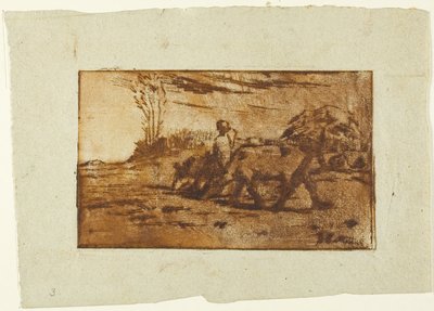 Die zwei Kühe von Jean Francois Millet