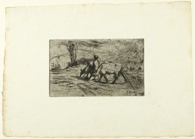 Die zwei Kühe von Jean Francois Millet