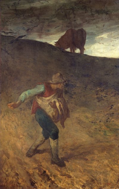 Der Sämann, 1847-8 von Jean Francois Millet