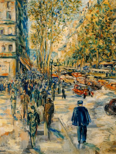 Champs Elysee von Jean Francois Raffaelli