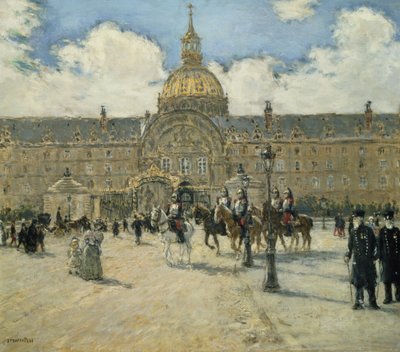 Hotel des Invalides von Jean Francois Raffaelli