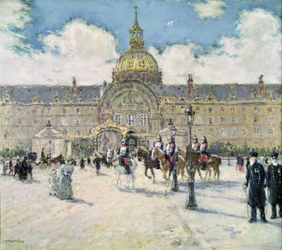 Das Hotel des Invalides von Jean Francois Raffaelli