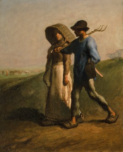 Zur Arbeit gehen von Jean Francois Millet