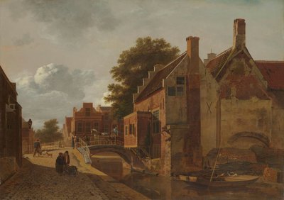 Der Kalvermarkt, Den Haag von Jean François Valois
