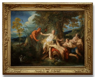 Pan und Syrinx, 1720 von Jean François de Troy