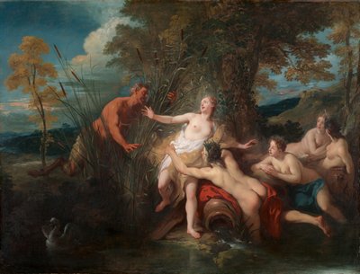Pan und Syrinx, 1720 von Jean François de Troy