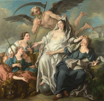 Die Zeit enthüllt die Wahrheit, 1733 von Jean François de Troy