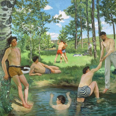 Sommerszene, 1869 von Jean Frederic Bazille