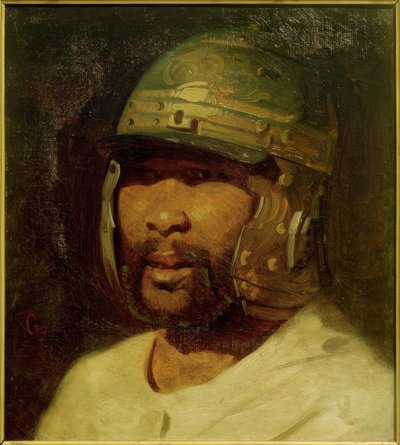 Kopf eines Sarazenen von Jean Francois Gigoux