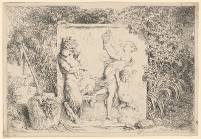 Tanz der Satyrn von Jean Honore Fragonard