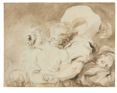 Der Kuss von Jean Honore Fragonard