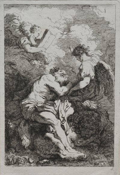 Heiliger Hieronymus von Jean Honore Fragonard