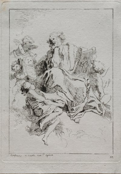 Heiliger Lukas von Jean Honore Fragonard