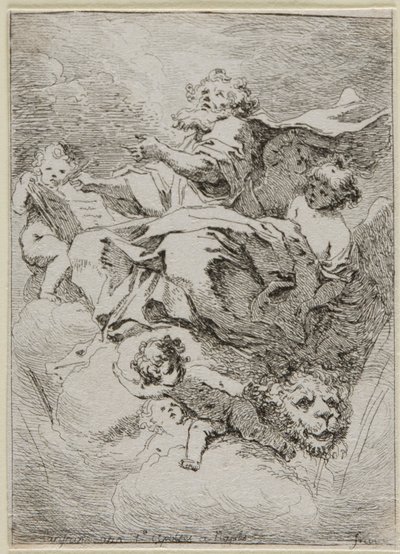 Heiliger Markus von Jean Honore Fragonard