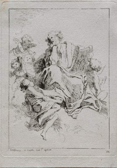 St. Lukas von Jean Honore Fragonard