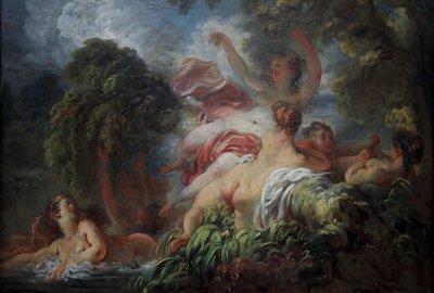 Die Badenden von Jean Honore Fragonard