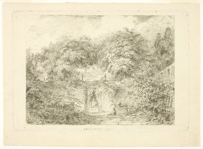 Der kleine Park von Jean Honore Fragonard