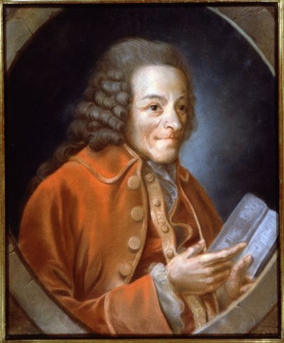 Voltaire, ca. 1770-1775 von Jean Huber