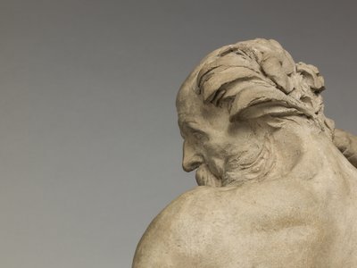 Flussgott von Jean Jacques Caffieri