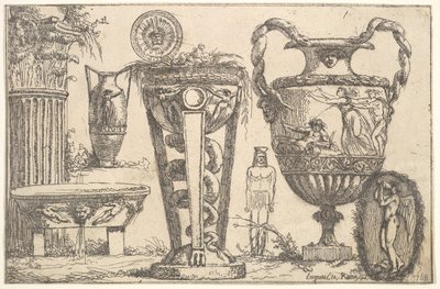 Fragmente der Antike von Jean Jacques Lagrenee