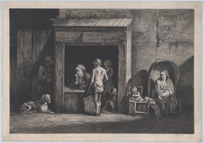 Öffentlicher Schreiber, 1790 von Jean Jacques de Boissieu