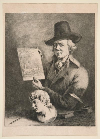 Selbstporträt von Jean Jacques de Boissieu