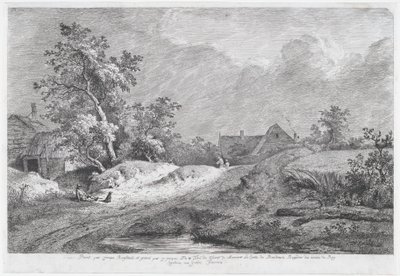 Weizenfeld, 1772 von Jean Jacques de Boissieu