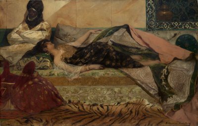 Odaliske von Jean Joseph Benjamin Constant