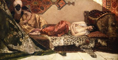 Die Odaliske, 1882 von Jean Joseph Benjamin Constant