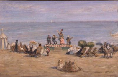 Sommer am Strand von Jean Laurent