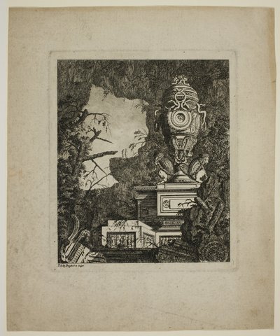 Antike zerstörte Statuen von Jean Laurent Legeay