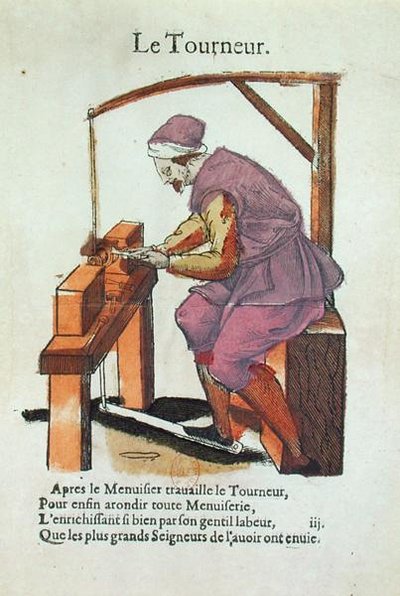 Der Holzdreher von Jean Leclerc