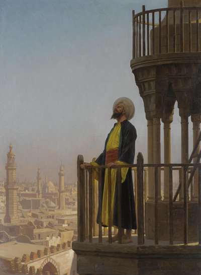 Ein Muezzin von Jean Leon Gerome
