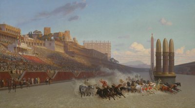 Wagenrennen von Jean Leon Gerome