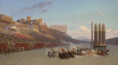 Wagenrennen von Jean Leon Gerome